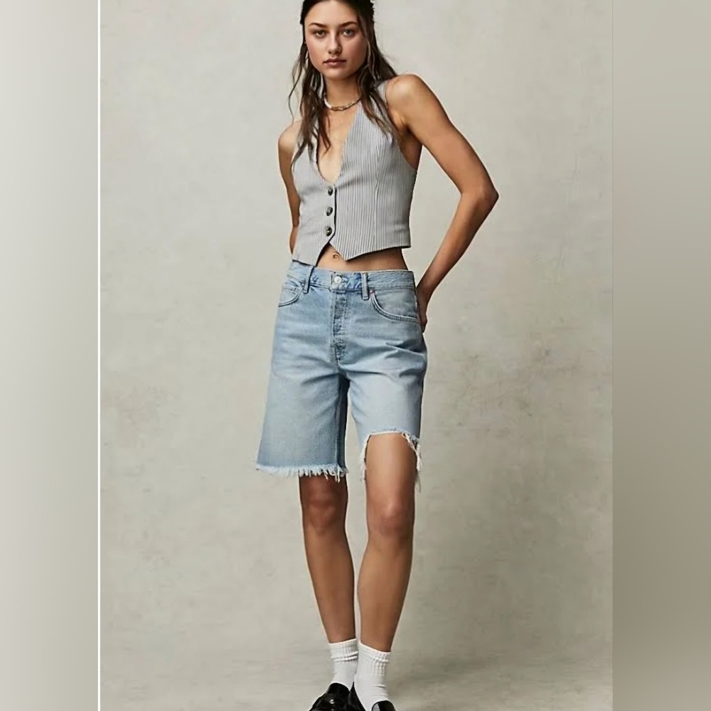 NWT free people big sur coast boyfriend shorts